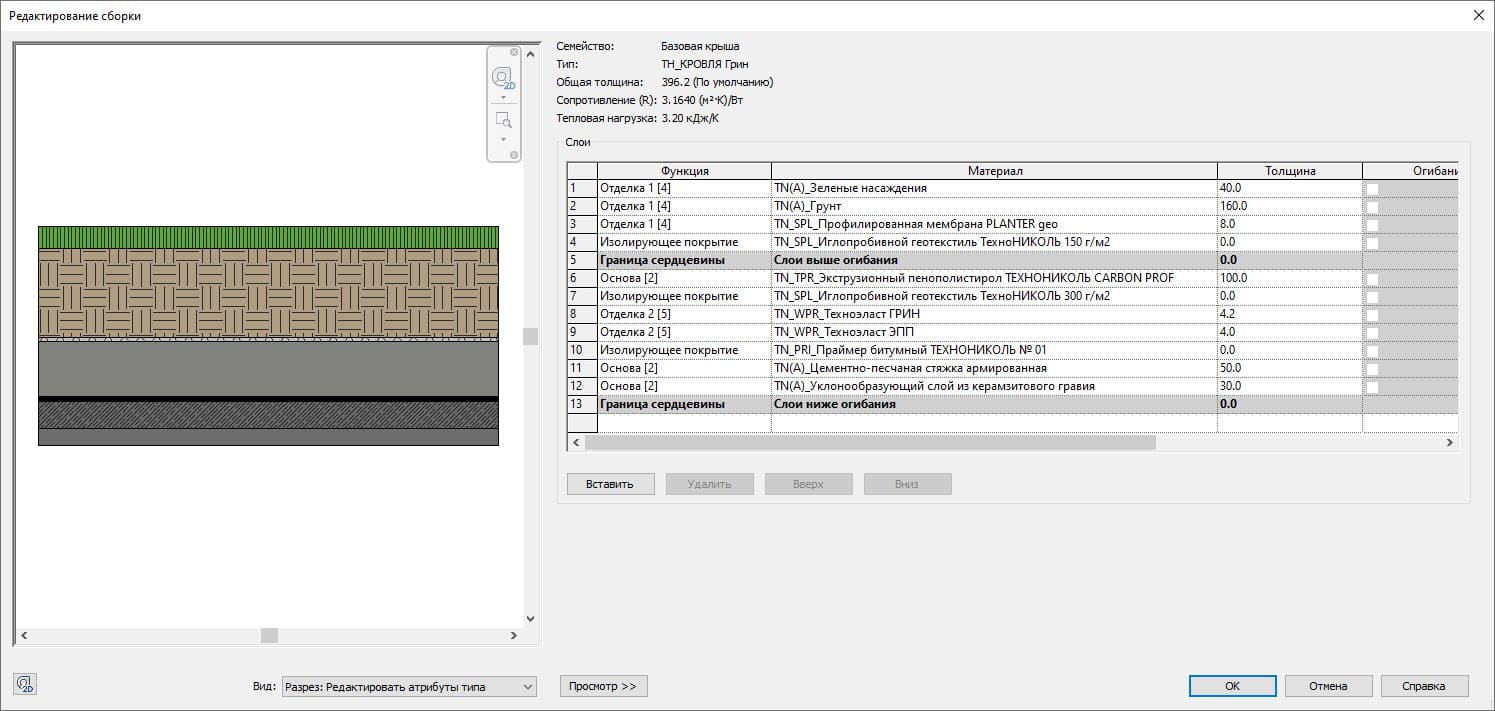 Каталог систем Revit