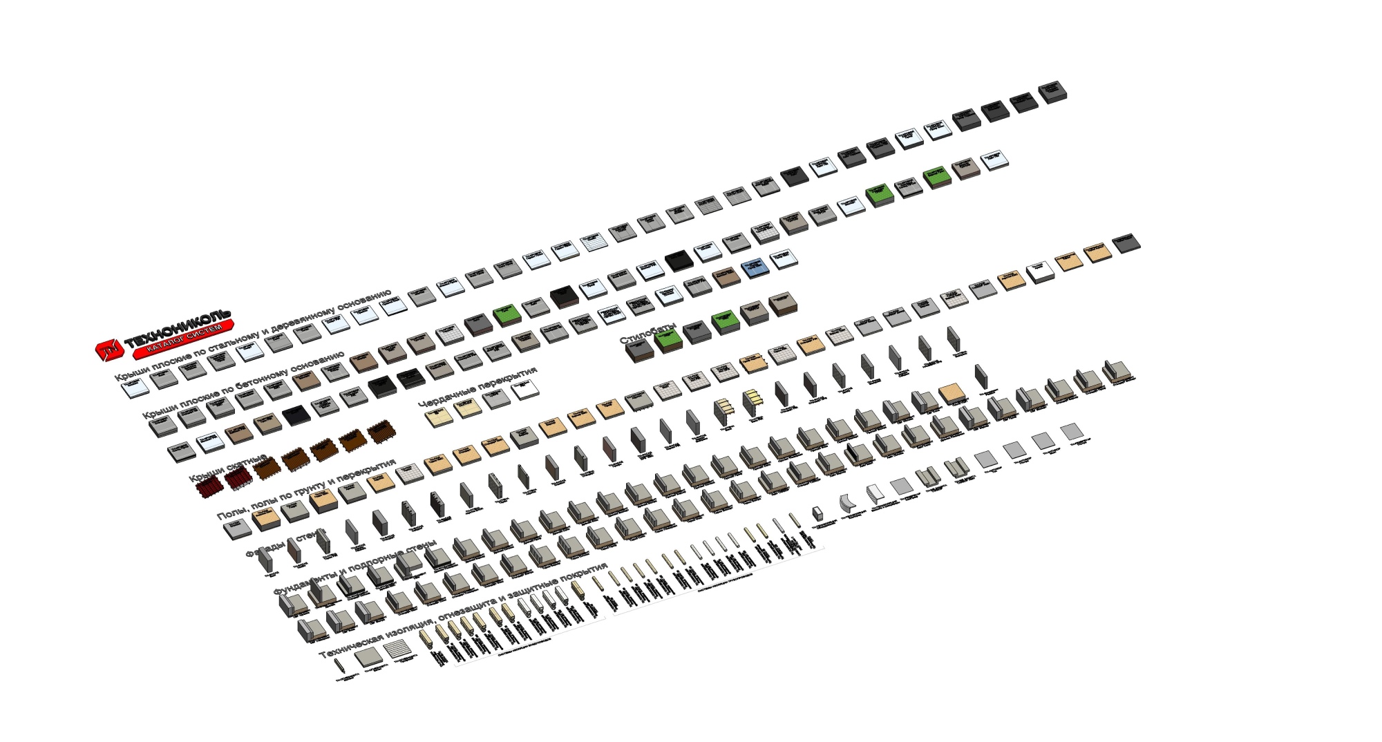 Каталог систем Revit