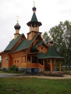 Церков в поселке Ильино