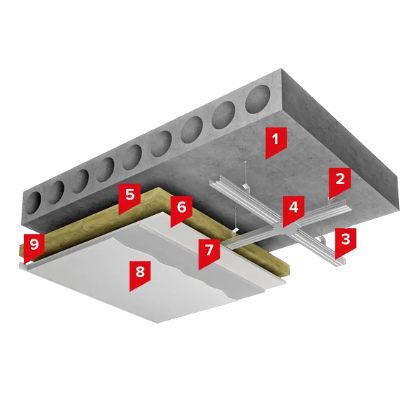 ТН-ПОТОЛОК Акустик Каркас аспалы төбесі